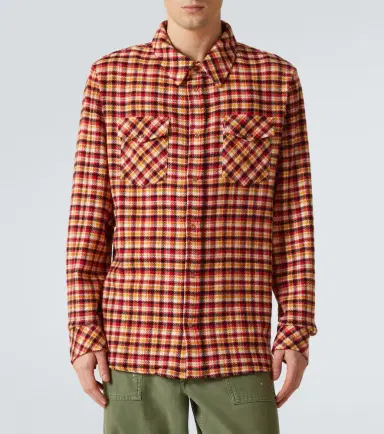 God’s True Cashmere Time plaid cashmere shirt | Thumbnail 4 God’s True Cashmere Time plaid cashmere shirt | Thumbnail 4