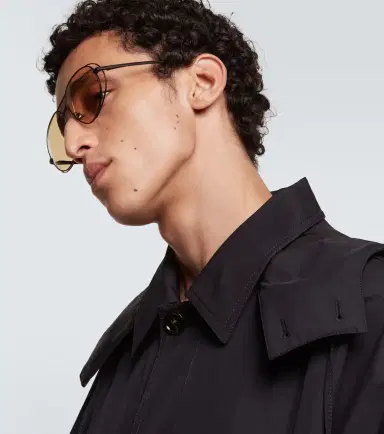 Bottega Veneta Classic aviator sunglasses | Thumbnail 5 Bottega Veneta Classic aviator sunglasses | Thumbnail 5
