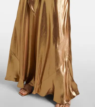 Galvan Solar Gaze scarf-detail satin gown | Thumbnail 5 Galvan Solar Gaze scarf-detail satin gown | Thumbnail 5
