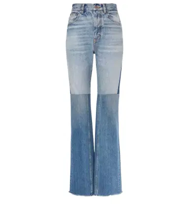 Chloé Chloé Patchwork flared jeans | Thumbnail 1 Chloé Chloé Patchwork flared jeans | Thumbnail 1