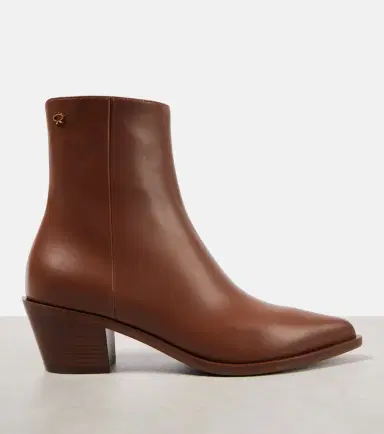 Gianvito Rossi Kinney 45 leather ankle boots | Thumbnail 3 Gianvito Rossi Kinney 45 leather ankle boots | Thumbnail 3