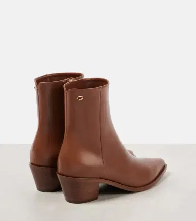 Gianvito Rossi Kinney 45 leather ankle boots | Thumbnail 5 Gianvito Rossi Kinney 45 leather ankle boots | Thumbnail 5