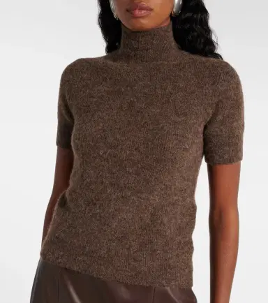 Ralph Lauren Collection Wool-blend turtleneck top | Thumbnail 2 Ralph Lauren Collection Wool-blend turtleneck top | Thumbnail 2