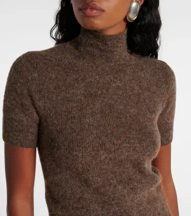 Ralph Lauren Collection Wool-blend turtleneck top | Thumbnail 4 Ralph Lauren Collection Wool-blend turtleneck top | Thumbnail 4