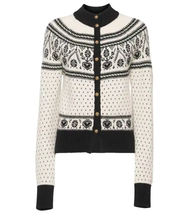 Marc jacquard cashmere-blend cardigan Marc jacquard cashmere-blend cardigan