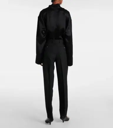 Toteme Low-rise straight pants | Thumbnail 3 Toteme Low-rise straight pants | Thumbnail 3