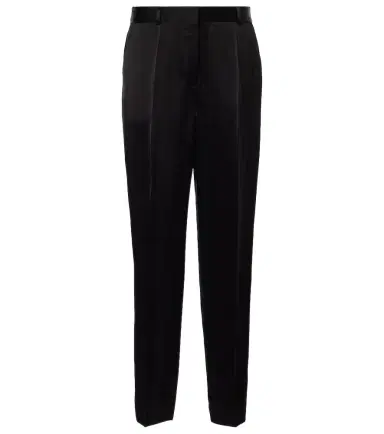 Toteme High-rise satin straight pants | Thumbnail 1 Toteme High-rise satin straight pants | Thumbnail 1