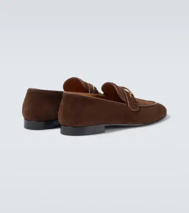 Tom Ford Liam chain-detail suede loafers | Thumbnail 3 Tom Ford Liam chain-detail suede loafers | Thumbnail 3
