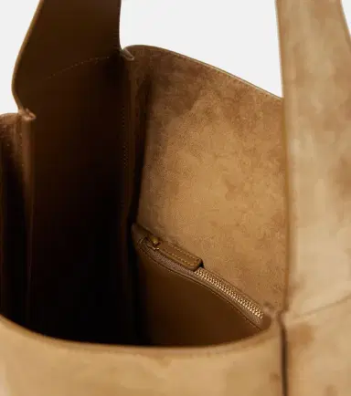 Saint Laurent Le 5 à 7 Supple Large suede shoulder bag | Thumbnail 3 Saint Laurent Le 5 à 7 Supple Large suede shoulder bag | Thumbnail 3