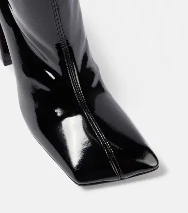 Amina Muaddi Marine 95 latex ankle boots | Thumbnail 4 Amina Muaddi Marine 95 latex ankle boots | Thumbnail 4