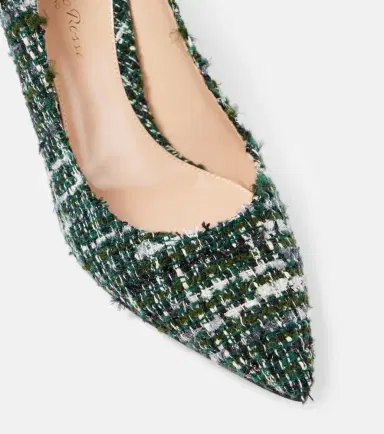 Gianvito Rossi 70 bouclé pumps | Thumbnail 2 Gianvito Rossi 70 bouclé pumps | Thumbnail 2