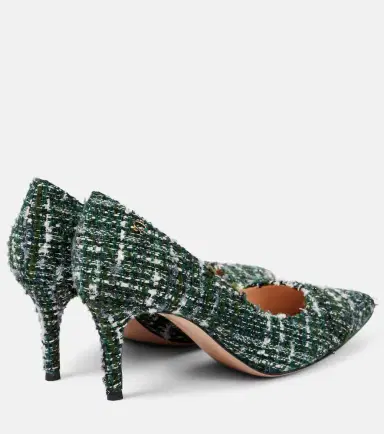 Gianvito Rossi 70 bouclé pumps | Thumbnail 3 Gianvito Rossi 70 bouclé pumps | Thumbnail 3