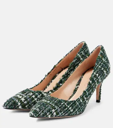 Gianvito Rossi 70 bouclé pumps | Thumbnail 4 Gianvito Rossi 70 bouclé pumps | Thumbnail 4