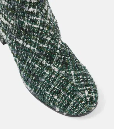 Gianvito Rossi Joelle 45 bouclé tweed ankle boots | Thumbnail 3 Gianvito Rossi Joelle 45 bouclé tweed ankle boots | Thumbnail 3