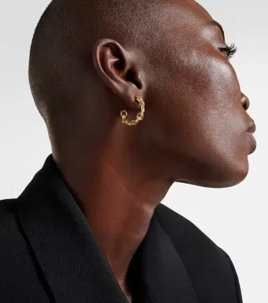 Spinelli Kilcollin Fused Serpens 18kt gold earrings with diamonds | Thumbnail 2 Spinelli Kilcollin Fused Serpens 18kt gold earrings with diamonds | Thumbnail 2