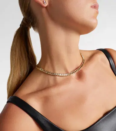 Anita Ko Large 18kt gold choker with diamonds | Thumbnail 4 Anita Ko Large 18kt gold choker with diamonds | Thumbnail 4