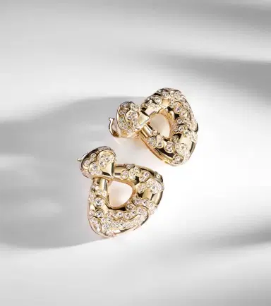 Marina B Annec 18kt gold earrings with diamonds | Thumbnail 5 Marina B Annec 18kt gold earrings with diamonds | Thumbnail 5