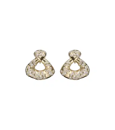 Marina B Annec 18kt gold earrings with diamonds | Thumbnail 1 Marina B Annec 18kt gold earrings with diamonds | Thumbnail 1