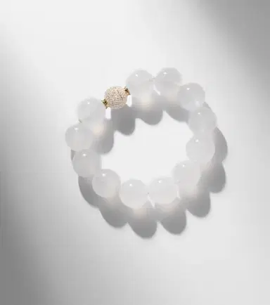 Octavia Elizabeth Riviera Orb beaded 18kt gold bracelet with moonstone and diamonds | Thumbnail 5 Octavia Elizabeth Riviera Orb beaded 18kt gold bracelet with moonstone and diamonds | Thumbnail 5