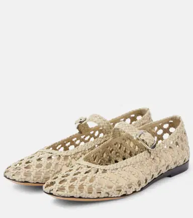 Le Monde Béryl Le Monde Béryl Woven leather ballet flats | Thumbnail 2 Le Monde Béryl Le Monde Béryl Woven leather ballet flats | Thumbnail 2
