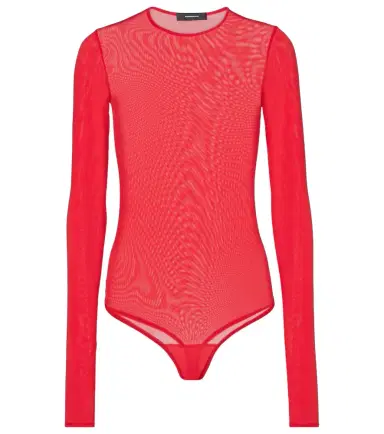 Wardrobe.NYC Wardrobe. NYC Sheer mesh bodysuit | Thumbnail 1 Wardrobe.NYC Wardrobe. NYC Sheer mesh bodysuit | Thumbnail 1