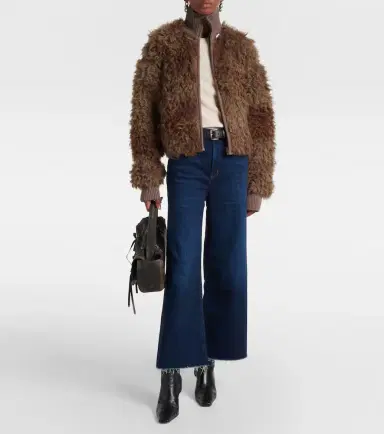 Citizens of Humanity Lyra cropped high-rise wide-leg jeans | Thumbnail 4 Citizens of Humanity Lyra cropped high-rise wide-leg jeans | Thumbnail 4