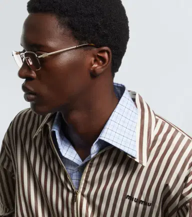 Miu Miu Rectangular sunglasses | Thumbnail 4 Miu Miu Rectangular sunglasses | Thumbnail 4