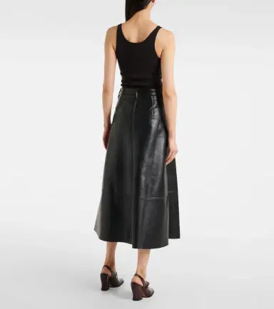 Citizens of Humanity Cassia faux leather midi skirt | Thumbnail 5 Citizens of Humanity Cassia faux leather midi skirt | Thumbnail 5