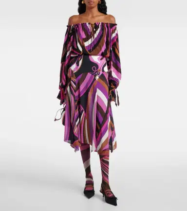Pucci Iride printed tights | Thumbnail 2 Pucci Iride printed tights | Thumbnail 2