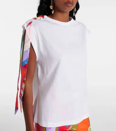 Pucci Iride cotton jersey T-shirt | Thumbnail 4 Pucci Iride cotton jersey T-shirt | Thumbnail 4