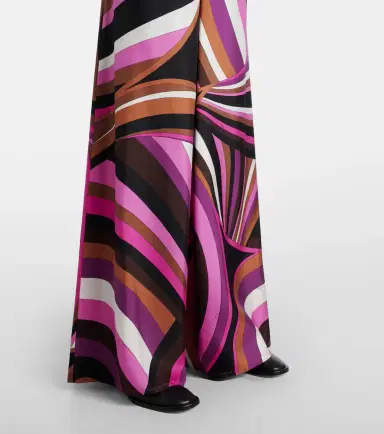 Pucci Iride printed silk twill palazzo pants | Thumbnail 2 Pucci Iride printed silk twill palazzo pants | Thumbnail 2