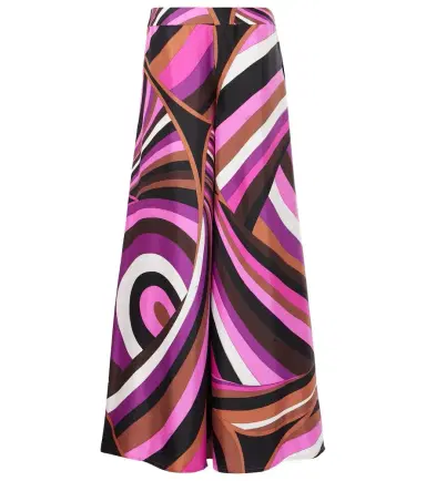 Pucci Iride printed silk twill palazzo pants | Thumbnail 1 Pucci Iride printed silk twill palazzo pants | Thumbnail 1