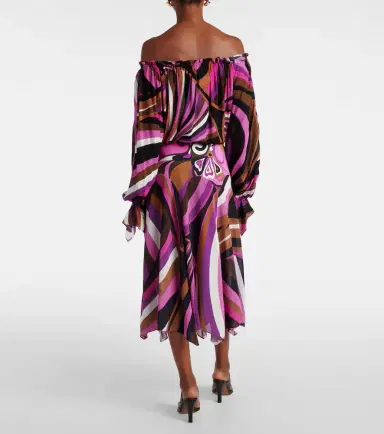 Pucci Iride midi skirt | Thumbnail 4 Pucci Iride midi skirt | Thumbnail 4
