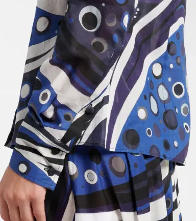 Pucci Fontane cotton muslin shirt | Thumbnail 2 Pucci Fontane cotton muslin shirt | Thumbnail 2