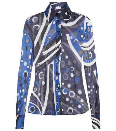Pucci Fontane cotton muslin shirt | Thumbnail 1 Pucci Fontane cotton muslin shirt | Thumbnail 1