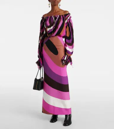 Pucci Iride printed top | Thumbnail 2 Pucci Iride printed top | Thumbnail 2