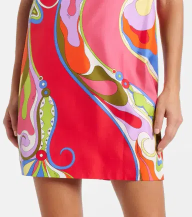 Pucci Orchidee silk twill minidress | Thumbnail 2 Pucci Orchidee silk twill minidress | Thumbnail 2