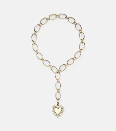 Foundrae Love 18kt gold pendant necklace with diamonds | Thumbnail 4 Foundrae Love 18kt gold pendant necklace with diamonds | Thumbnail 4