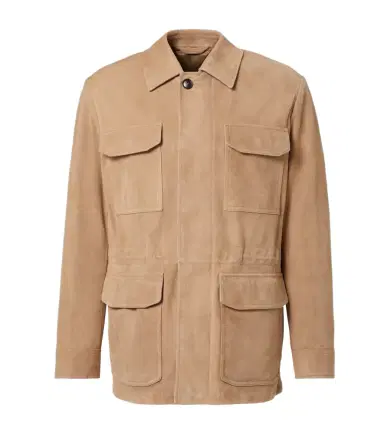 Brioni Suede field jacket | Thumbnail 1 Brioni Suede field jacket | Thumbnail 1