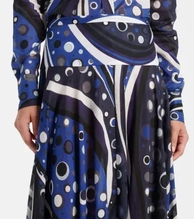 PUCCI Printed cotton muslin maxi skirt | Thumbnail 4 PUCCI Printed cotton muslin maxi skirt | Thumbnail 4