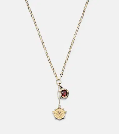 Foundrae Vivacity & Internal Compass 18kt gold necklace with diamonds | Thumbnail 4 Foundrae Vivacity & Internal Compass 18kt gold necklace with diamonds | Thumbnail 4