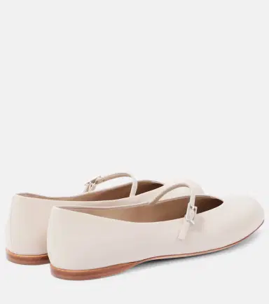 Max Mara Leather ballet flats | Thumbnail 4 Max Mara Leather ballet flats | Thumbnail 4