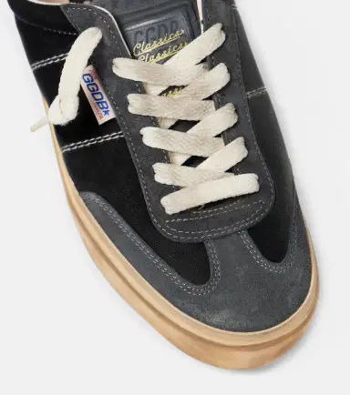 Golden Goose Soul Star suede-trimmed velvet sneakers | Thumbnail 3 Golden Goose Soul Star suede-trimmed velvet sneakers | Thumbnail 3