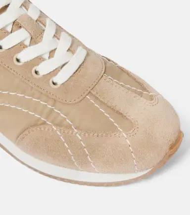 Toteme Sport suede-trimmed sneakers | Thumbnail 4 Toteme Sport suede-trimmed sneakers | Thumbnail 4