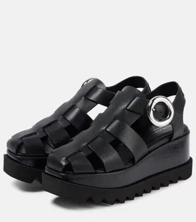 Stella McCartney Elyse platform fisherman sandals | Thumbnail 3 Stella McCartney Elyse platform fisherman sandals | Thumbnail 3