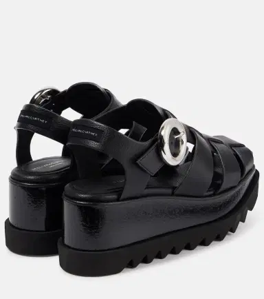 Stella McCartney Elyse platform fisherman sandals | Thumbnail 4 Stella McCartney Elyse platform fisherman sandals | Thumbnail 4