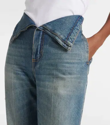 McQueen Faded high-rise bootcut jeans | Thumbnail 4 McQueen Faded high-rise bootcut jeans | Thumbnail 4
