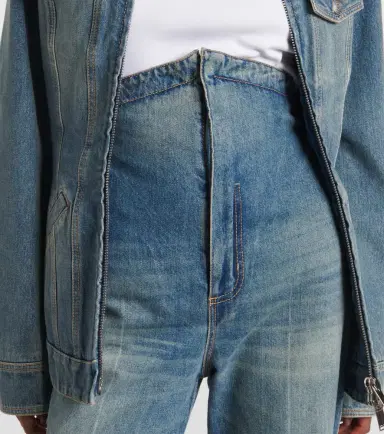 McQueen Faded high-rise bootcut jeans | Thumbnail 5 McQueen Faded high-rise bootcut jeans | Thumbnail 5