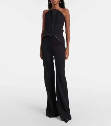 McQueen High-rise wool flared pants | Thumbnail 5 McQueen High-rise wool flared pants | Thumbnail 5