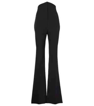 McQueen High-rise wool flared pants | Thumbnail 1 McQueen High-rise wool flared pants | Thumbnail 1